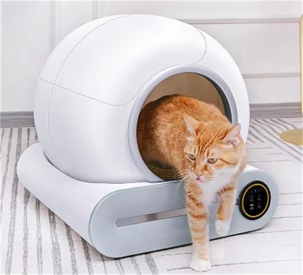 OEM Smart Electric Cat Litter Box Extra Large Fully Enclosed Automatic Cat Litter Scooper with High Tech Features